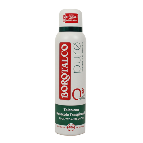 Borotalco Deodorante Puro O% 48h 150 Ml Spray