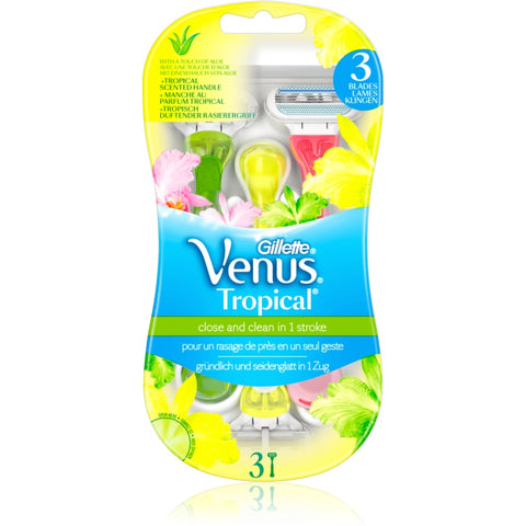 Gillette Venus Tropical Rasoio usa e Getta 3 Pz