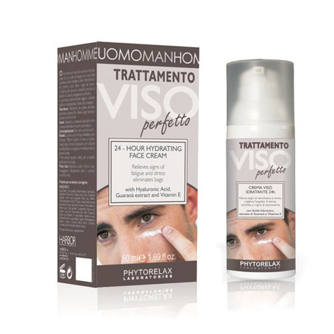 Phytorelax Linea Uomo Trattamento Viso Perfetto 50 Ml