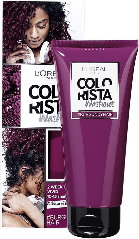 L'Oréal Paris Colorista Wash Out Burgundy 80 Ml