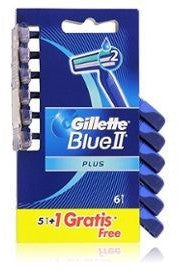 Gillette Rasoio Blue II Plus 5+1 Usa e Getta
