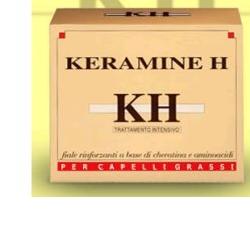 Keramine H Fiale Rinforzante Capelli Grassi 10 pz da 10 Ml