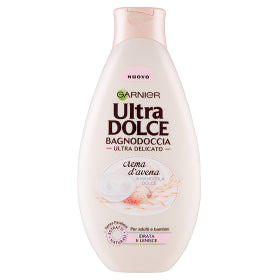 Garnier Ultra Dolce Bagnodoccia Avena e Mandorle Dolci 500 Ml