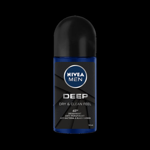 Nivea Men Deodorante Deep Roll On 50 Ml