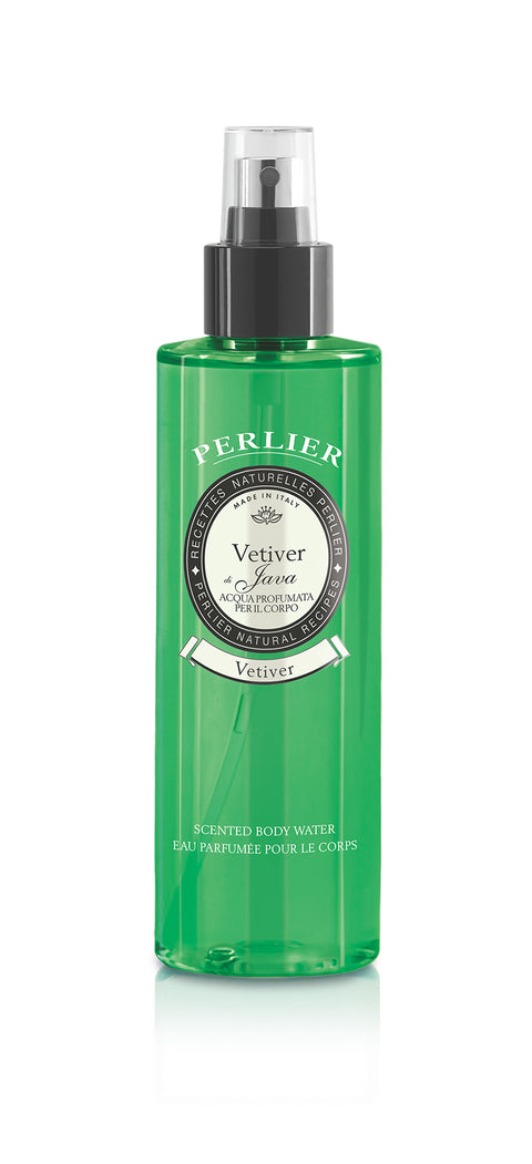 Perlier Acqua Profumata Corpo Vetiver di Java 200 Ml