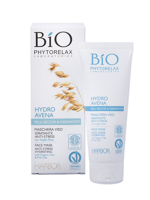 Phytorelax Hydro Avena Maschera Viso Idratante 75 Ml