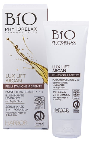 Phytorelax Lux Lift Argan Maschera Scrub 2 In 1 75 Ml