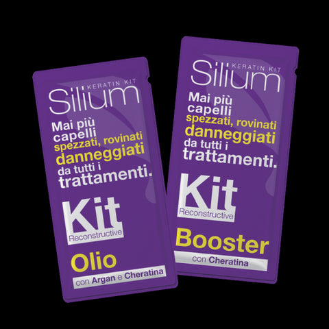 Silium Keratin Kit Monodose Capelli Con Argan e Cheratina