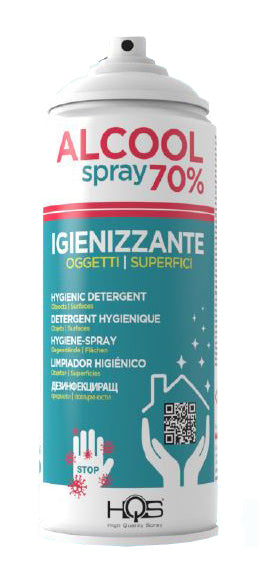 Alcool Spray 70% Igienizzanti Superfici 400 ml