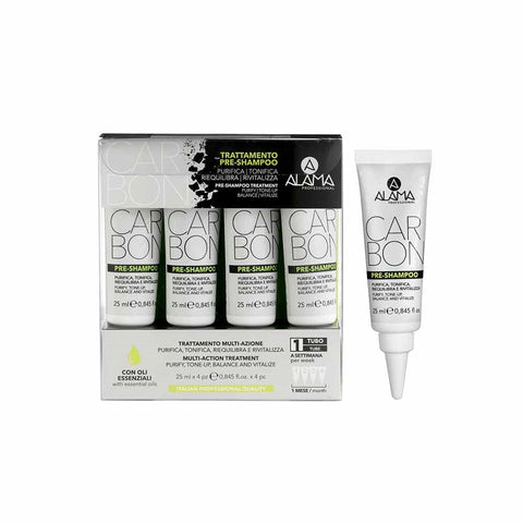 Alama Trattamento Pre-Shampoo 4 X 25 ml
