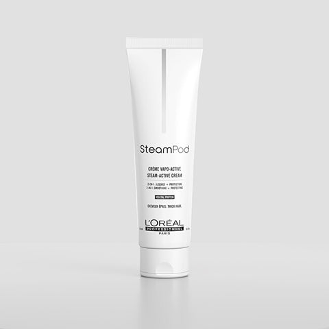 L'Oréal Crema Termo-Protettivo 210°C Lisciante Steam Pod 150 Ml