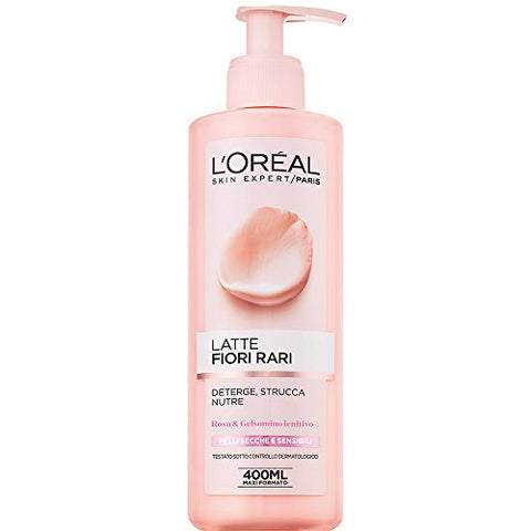 L'Oréal Paris Fiori Rari Latte Detergente Pelli Sensibili 400 Ml