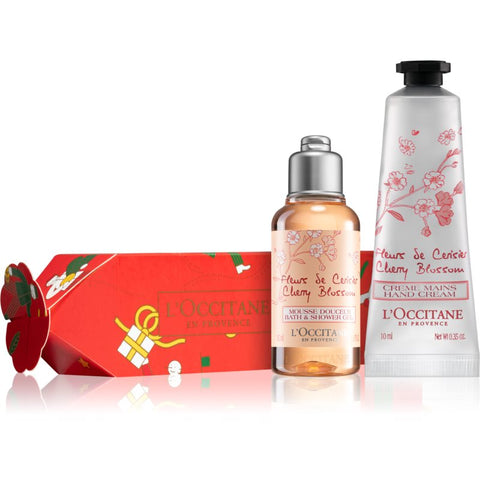L'Occitane Christmas Cherry Blossom Cracker Xmas 2021