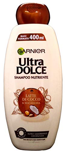 Garnier Ultra Dolce Shampoo Latte Di Cocco & Macadamia 400 Ml