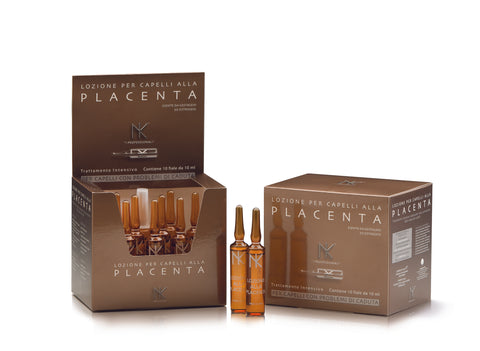 Nicky Chini Lozione Capelli Alla Placenta 10 Fiale Da 10 Ml