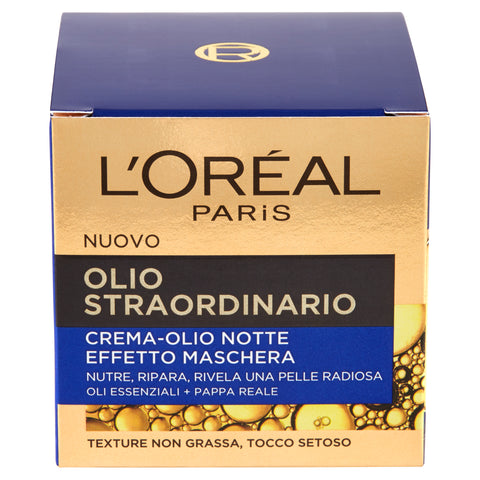 L'Oréal Paris Olio Straordinario Crema Notte 50 Ml