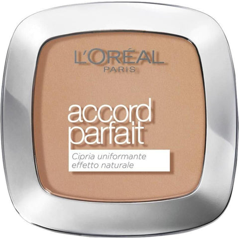 L'Oréal Accord Parfait Cipria Compatta 6.5D/6.5W Caramel Dore'