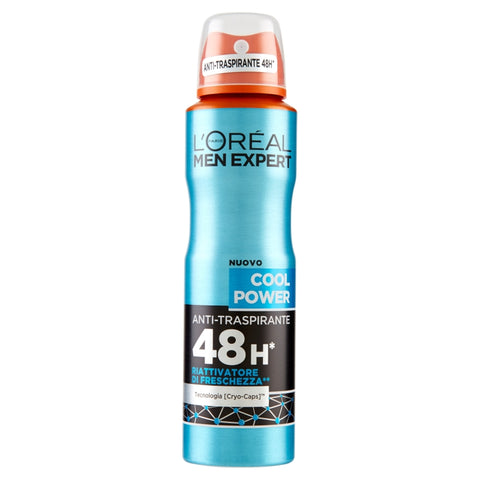 L'Oréal Men Expert Deodorante Spray Cool Water 150 Ml