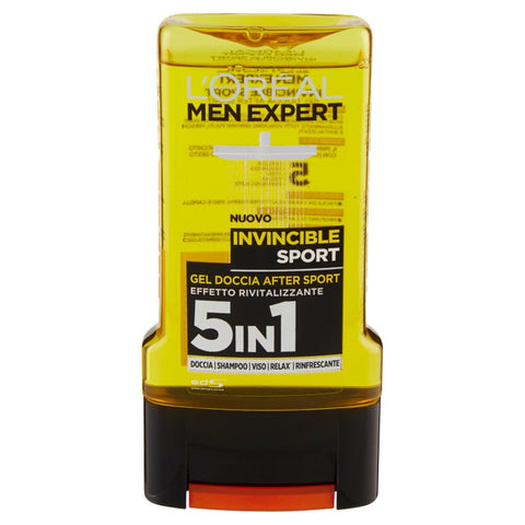 L'Oréal Men Exp Gel Doccia Invincibile Sport 300 Ml