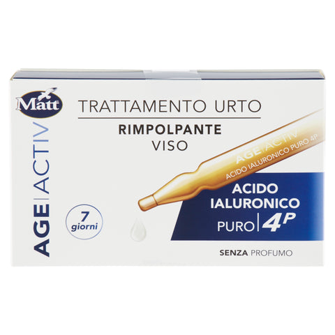 Matt Age Activ Trattamento Urto Viso Rimpolpante 7x2 Ml