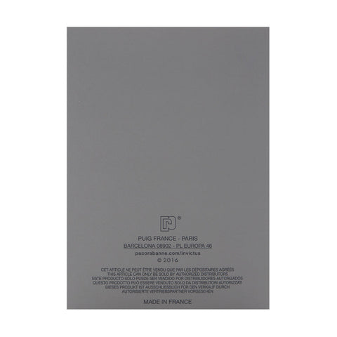 Paco Rabanne Invictus Eau De Toilette Intense 50 Ml Uomo