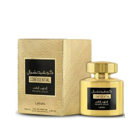 Lattafa Confidential Private Gold Eau de Parfum 100 Ml