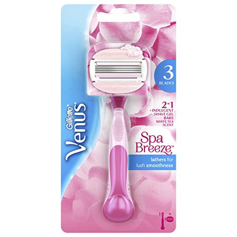 Gillette Venus Rasoio Comfort Glide Spa Breeze