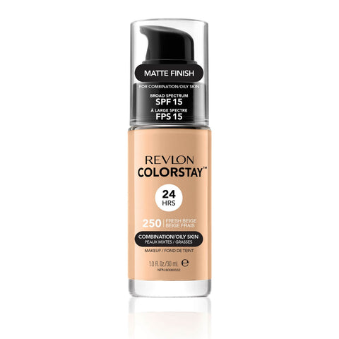 Revlon Colorstay 24h Fondotinta Matte 250 Fresh Beige 30 Ml