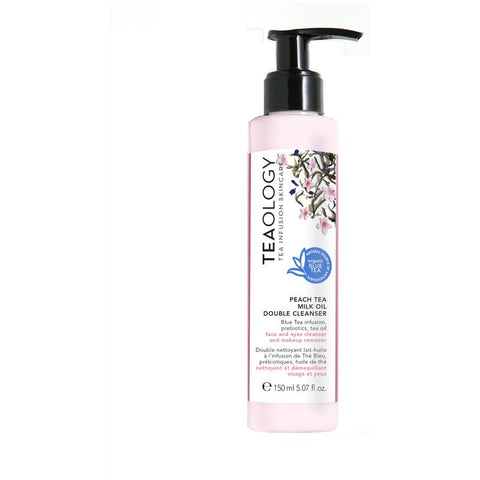 Teaology Peach Tea Latte-Olio Detergente Per Viso & Occhi 150 Ml