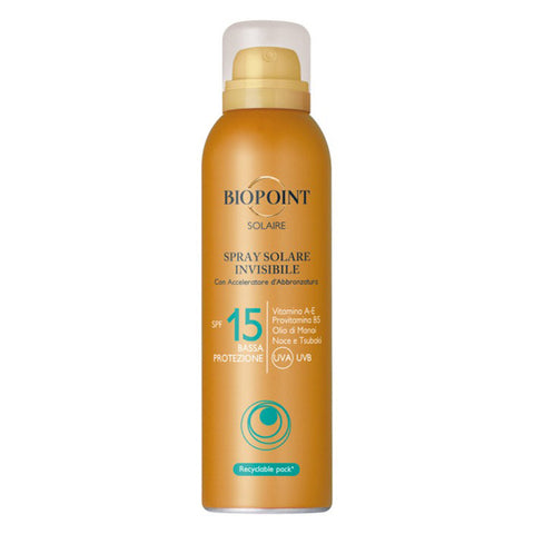 Biopoint Spray Solare Corpo Sublimante Spf 15 150 Ml