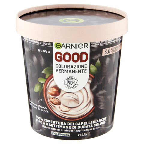 Garnier Good Colorazione Permanente Vegan 3.0 Castano Fondente