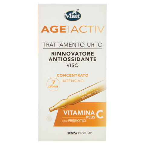 Matt Age Activ Trattamento Urto Viso Vitamina C 7x2 Ml