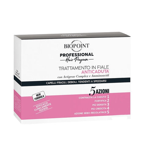 Biopoint Professional Trattamento Fiale Anticaduta Donna 10x7 Ml