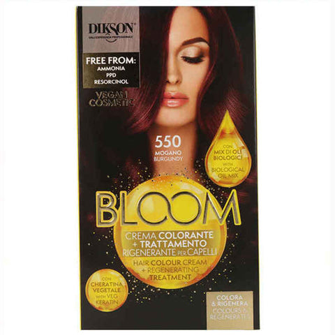 Dikson Bloom Crema Colorante 550 Mogano