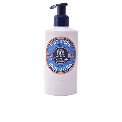 L'Occitane Latte Corpo Ricco 15% Burro Di Karitè 250 Ml