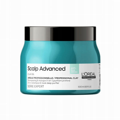 L'Oréal Serie Expert Maschera Scalp Advanced Anti-Grasso 500 Ml