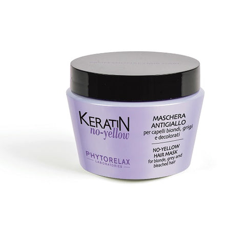 Phytorelax Keratin No-Yellow Maschera Antigiallo 250 Ml