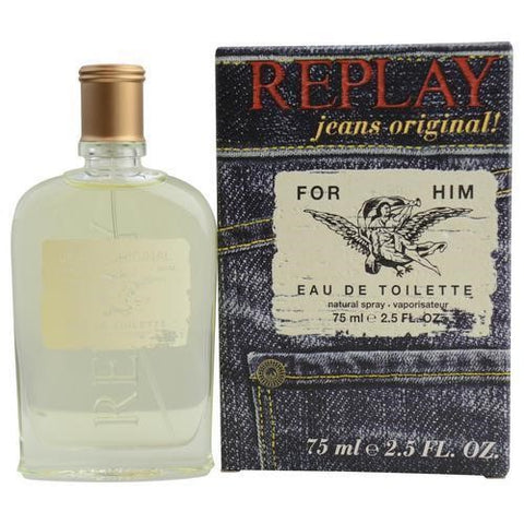 Replay Jeans Original For Him Eau De Toilette 75 Ml