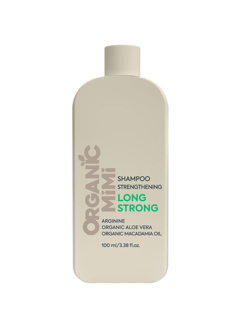 Organic Mimi Shampoo Long Strong Macadamia Oil 100 Ml