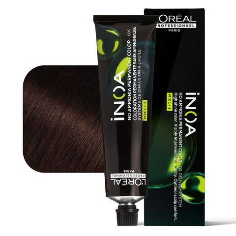 L'Oréal Inoa 4.8 Castano Marrone Moca Tubo 60 Ml