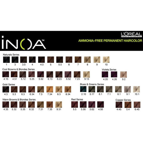 L'Oréal Inoa 5.64 Rubilane Castano Chiaro Rosso Rame Tubo 60 Ml