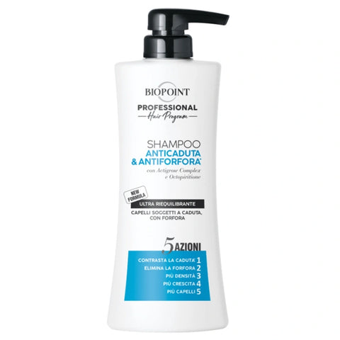 Biopoint Professional Shampoo Anticaduta & Antiforfora 400 Ml
