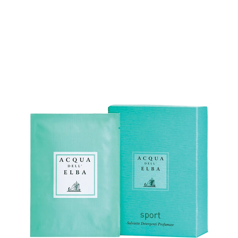 Acqua Dell'Elba Sport Salviette Detergenti Profumate