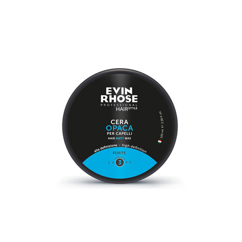 Evin Rhose Cera Matt Wax Per Capelli 3 Forte 100 Ml