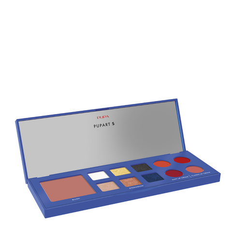 Palette trucco Pupa Pupart S Be Yourself 004 aperta