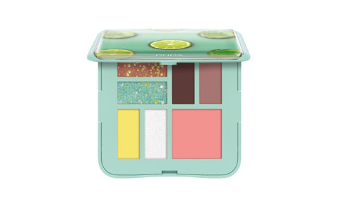 Pupa Palette S Fresh 009 Green Lime palette multifinish occhi e viso