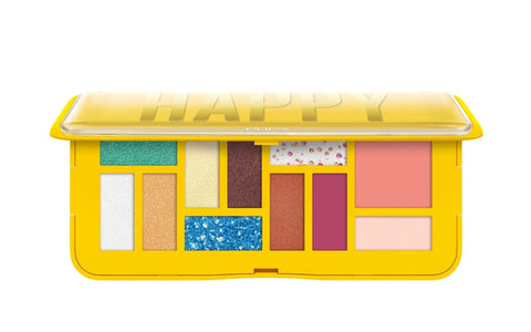 Pupa Palette M Happy 005 Yellow palette multifinish occhi e viso