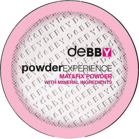 Cipria compatta deBBY powderEXPERIENCE Mat&Fix Powder 00 Transparent