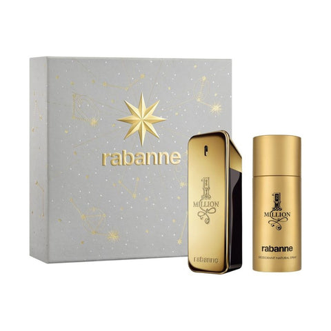 Cofanetto Paco Rabanne 1 Million Eau de Toilette 100 ml con Deodorante Spray 150 ml