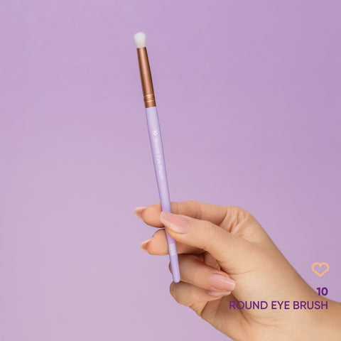 10 Round Eye Brush Pennello Occhi Tondo